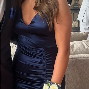 Windsor Navy Blue Maxi Dress